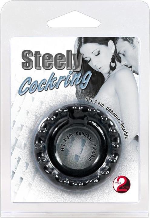 Actual product image You2Toys Steely Cockring (3.70 cm)