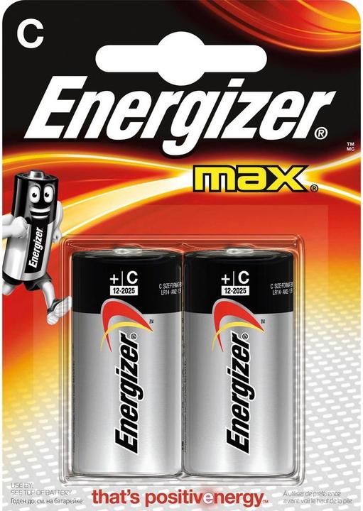 Produktbild Energizer Max Alkaline (2 Stk., C, 8000 mAh)