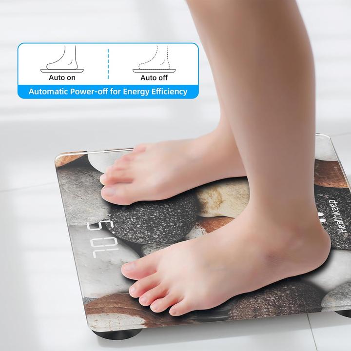 Produktbild Healthkeep Digitale Personenwaage mit LED-Anzeige (180 kg)