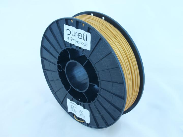 Produktbild Purefil Filament (PLA, 1.75 mm, 750 g, Gold)