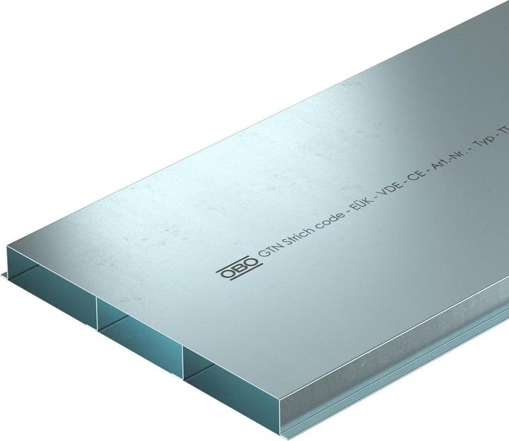 Produktbild OBO Bettermann Vertr Unterflurkanal 3-zuegig S3 35038 (200 cm)