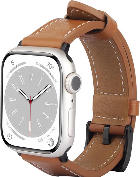 Actual product image Just in Case Leder-Armband Timeless Leather Brown (Genuine leather)