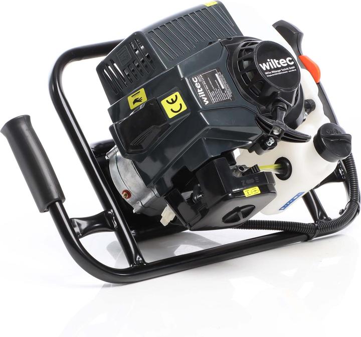 Image du produit Wiltec Tarière thermique Essence 3 CV 2,2kW 63cc Outil pour Perçage de sol et Matériaux Foreuse à moteur