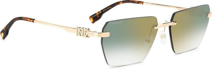 Actual product image Dsquared2 D2 0102/S Oval Metal With Mirror Glasses Men Sunglasses