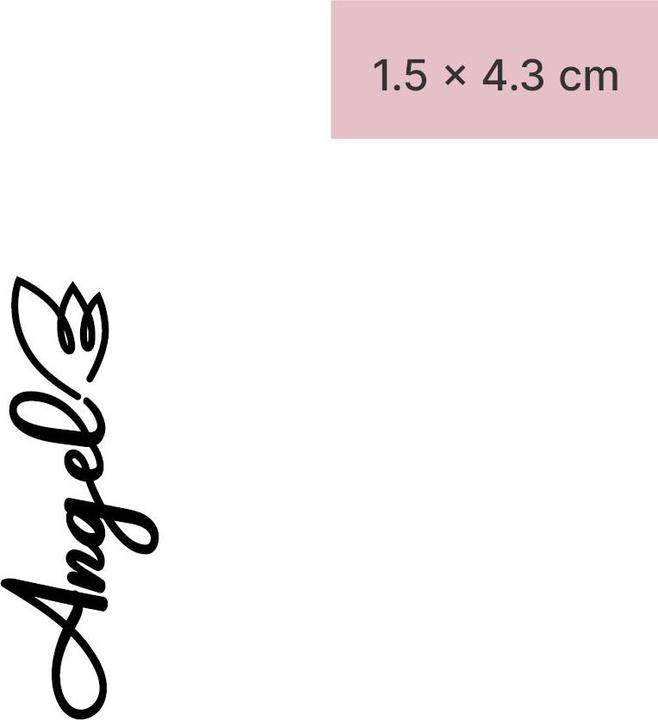 Immagine prodotto minink Tatuaggio temporaneo - Angelo