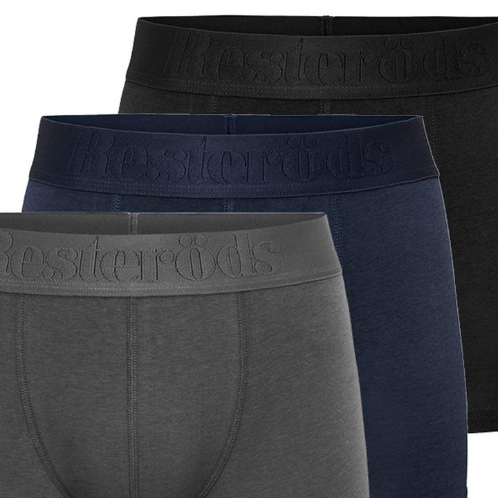 Produktbild Resteröds 3er Pack Bamboo Retro Short / Pant (M, 3er Pack)