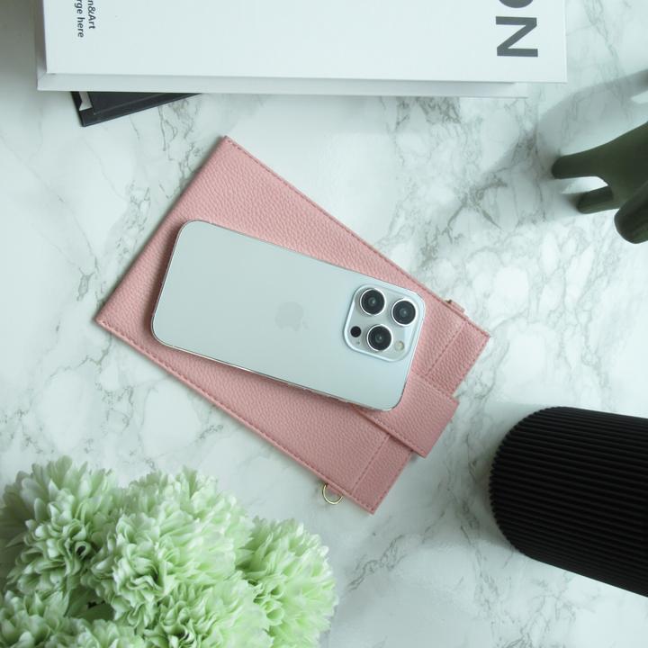 Actual product image PhoneLook Elegant universal smartphone shoulder bag made from vegan leather incl. leather shoulder strap