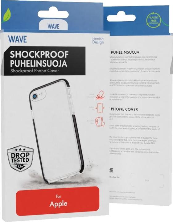 Image du produit Wave anti-choc -suojakuori, Apple iPhone 12 Pro Max, lÃƒƒpinÃƒkyvÃƒ¤ (Apple iPhone 12 Pro Max)
