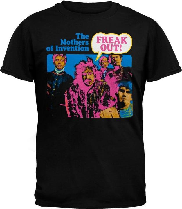Actual product image Frank Zappa Unisex Adult Freak Out! T-Shirt (XXL)
