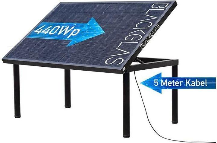 Image du produit Blackglas Table solaire ECOnova 440 W (440 W)