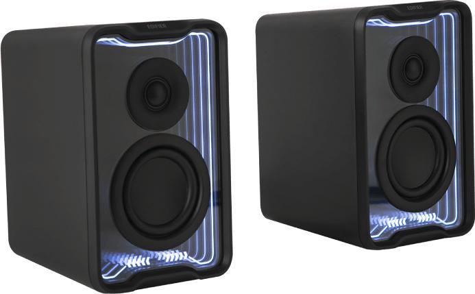 Actual product image Edifier QR30 Speakers (black) (1 pair, 30 W)