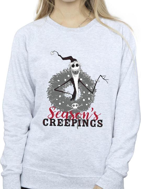 Image du produit Disney - Sweat THE NIGHTMARE BEFORE CHRISTMAS SEASONS CREEPINGS WREATH - Femme (XL)