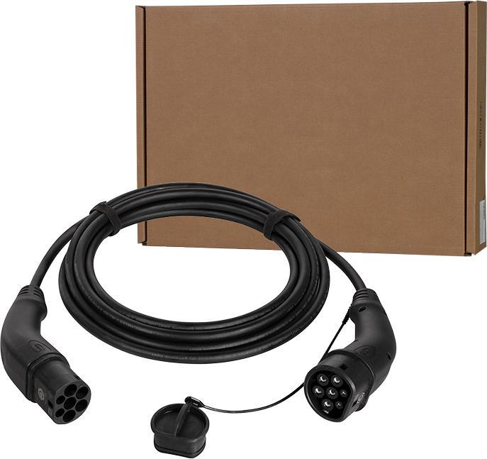 Actual product image Harting E-car charging cable (Type 2, 22 kW, 32 A, 10 m)
