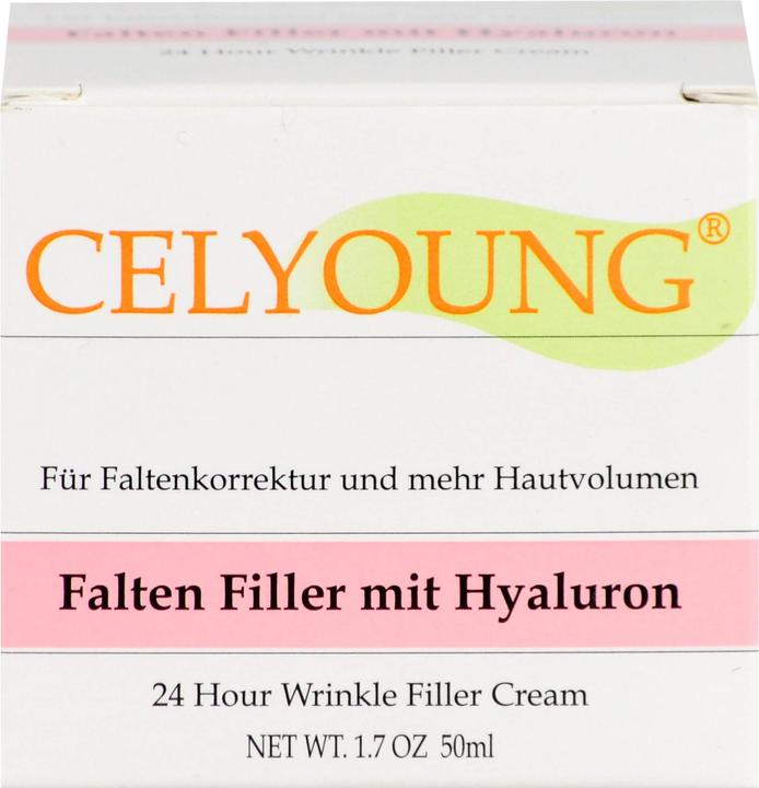 Actual product image Celyoung Wrinkle Filler with Hyaluron Cream, 50 ml Cream (50 ml, 24h cream)