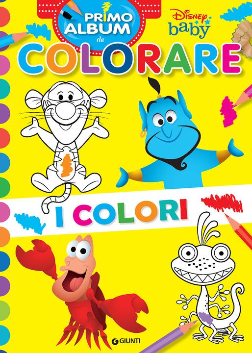 Immagine prodotto Disney Baby - Primo album da colorare - I colori (Italiano, Walt Disney)