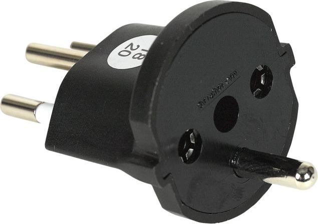 Image du produit Max Hauri Adaptateur fixe (Type 12, CEE 7/7)