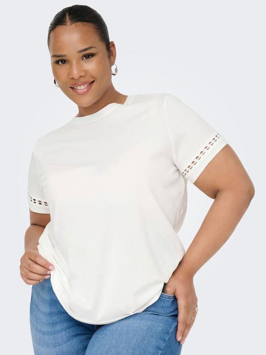 Actual product image Only Normal geschnitten Rundhals Top T-shirt (M)