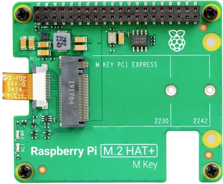 Actual product image Raspberry Pi Official AI HAT+ for 5 - 26 TOPS