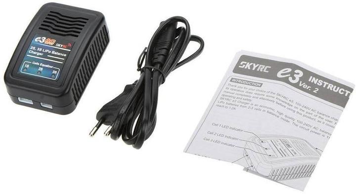 Produktbild SkyRC ladegerät e3 lipo 2-3s 1,2a