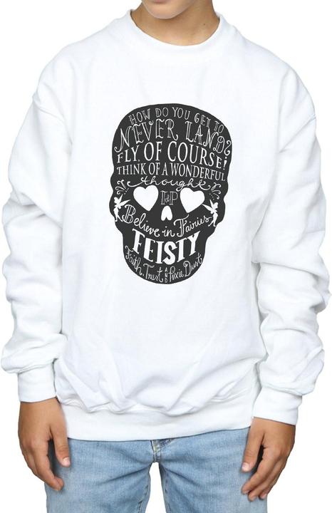Immagine prodotto Disney Tinker Bell Skull Felpa Ragazzi (128)