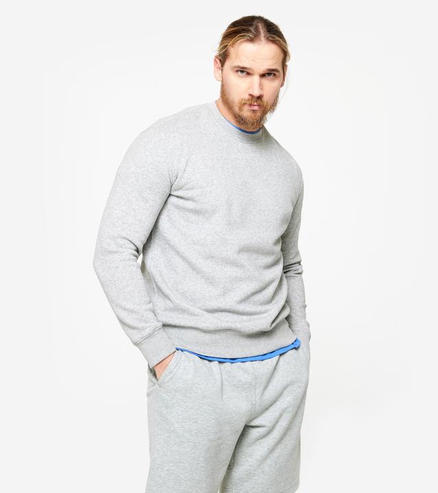 Actual product image Domyos Men's warm cotton sweatshirt - grey (3XL)
