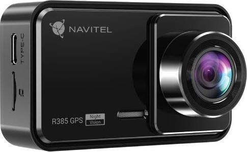 Immagine prodotto Navitel R385 2K GPS (Accumulatore di carica elettrica, Display integrato, Visione notturna, Ricevitore GPS, Accelerometro, Microfono incorporato, 2K)