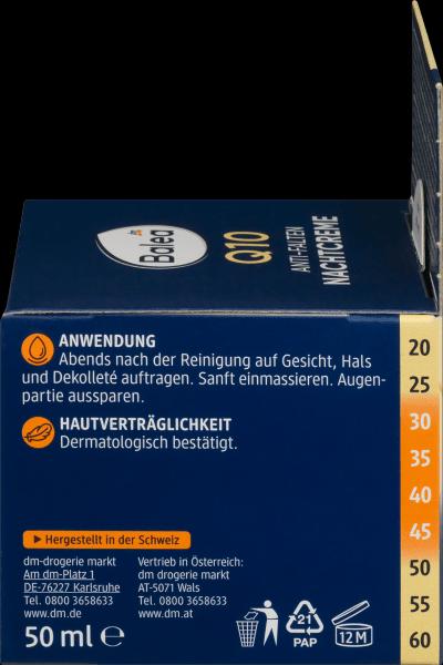 Image du produit dm Balea Q10 anti-rides (50 ml, Crème de nuit)