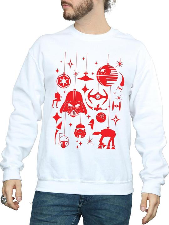 Produktbild Star Wars Christmas Decorations Sweatshirt (XXL)