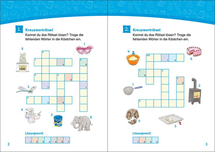 Immagine prodotto Leselöwen Kreuzworträtsel für Leseprofis - 2. Klasse (Sonnengelb) (Tedesco, Katrin Merle, Apprendimento e puzzle Loewe, 2022)