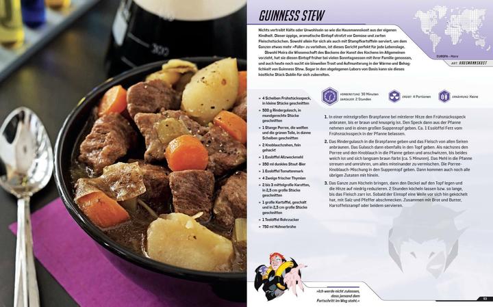 Produktbild Panini Overwatch: Das offizielle Kochbuch (Deutsch, Chelsea Monroe-Cassel, 2020)