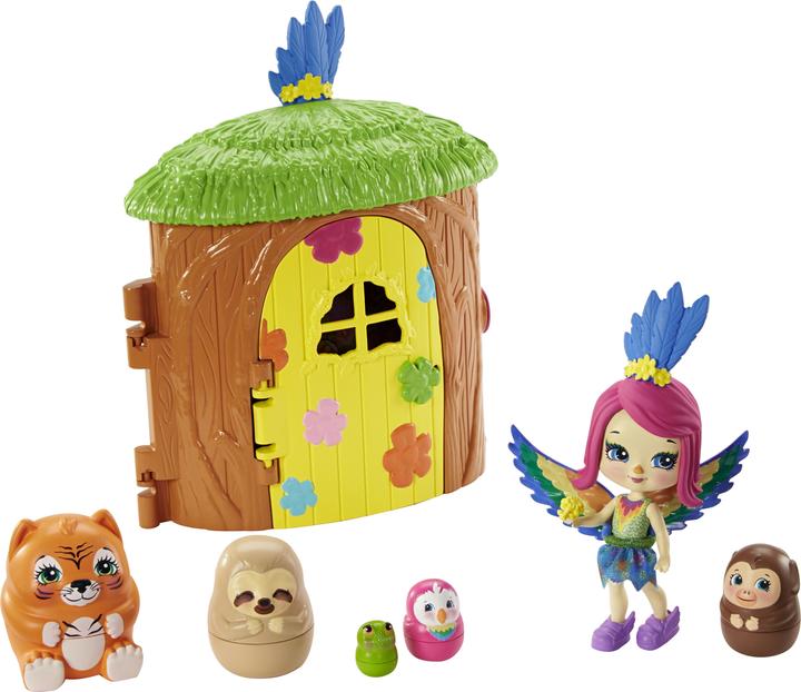 Produktbild Enchantimals Secret Besties Peeki Parrots Baumhaus