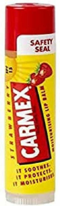 Carmex Erdbeere Feuchtigkeitsspendender Lippenbalsam Spf15 (Balsam)