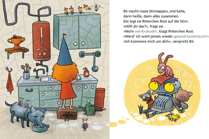 Image du produit Ritterchen Rost - Der Nicht-mehr-krank-Trank: Pappbilderbuch (Ritterchen Rost) (Allemand, Jörg Hilbert, Felix Janosa, 2022)
