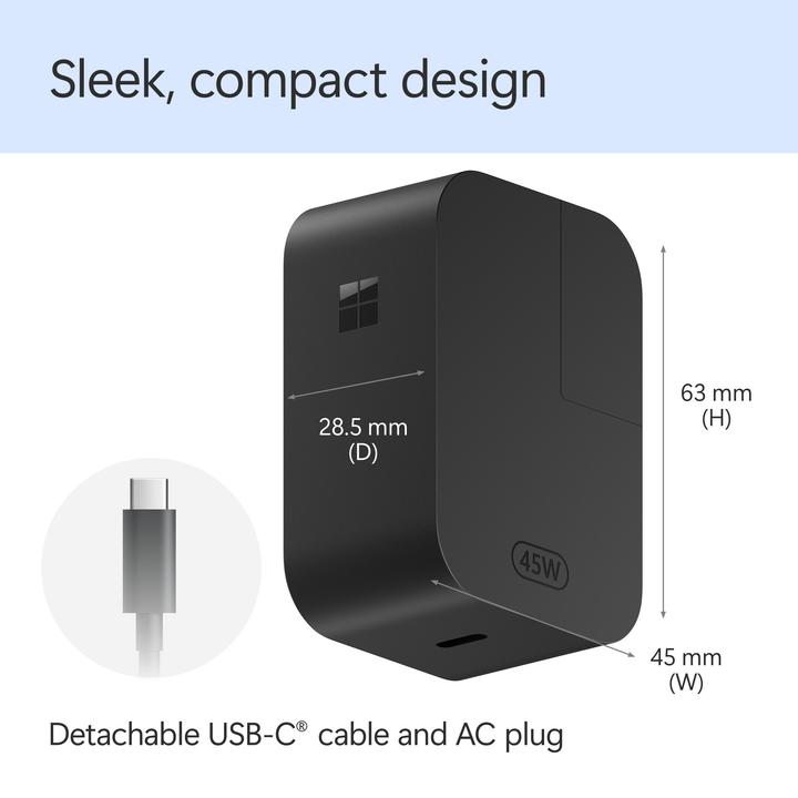 Produktbild Microsoft Surface 45W Netzteil (45 W)