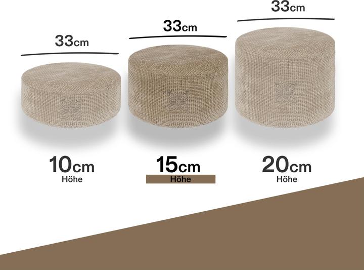 Actual product image Omnana CUSHY meditation cushion