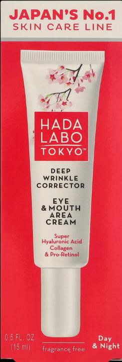 Produktbild Hada Labo Tokyo Anti-Aging Deep Wrinkle Corrector Eye & Mouth Area Cream (15 ml)