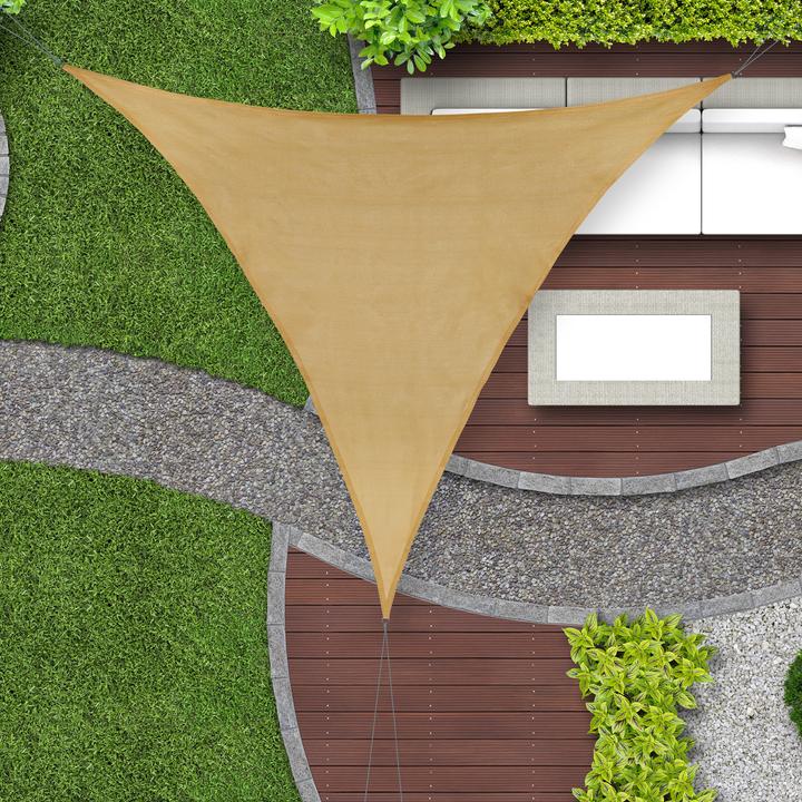 Immagine prodotto Relaxdays Vela-parasole (400 x 345 cm)