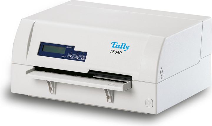 Actual product image TallyGenicom 5040N flatbed printer 24 needles, 4+1, max 600Z/S. Ethernet (Needle, Black and white)