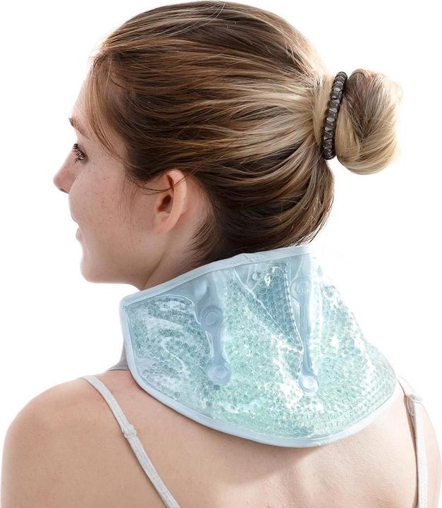 Image du produit InnovaGoods Sac de gel froid ou chaud pour blessures Coussin ajustable avec perles de gel pour congélateur ou (1 x, 900 ml)