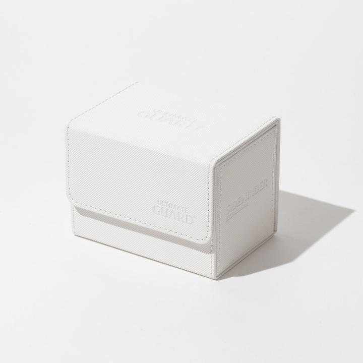 Produktbild Ultimate Guard Kartenbox XenoSkin Sidewinder Monocolor 80+ Weiss