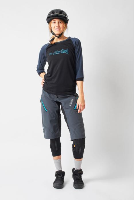 Image du produit dirtlej Trailscout Shorts Waterproof Ladies, bleu/turquoise, L (L)