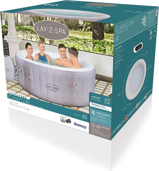 Actual product image Bestway Lay-Z-Spa Cancun AirJet (4 pers.)