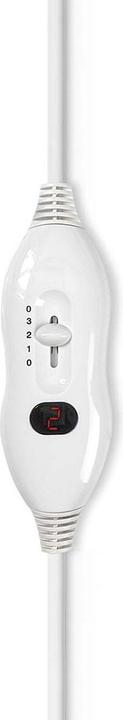 Actual product image Nedis Electric blanket - Polyester blanket - Double size - 140 x 160 cm - 3 heat levels - Removable (160 x 140 cm)