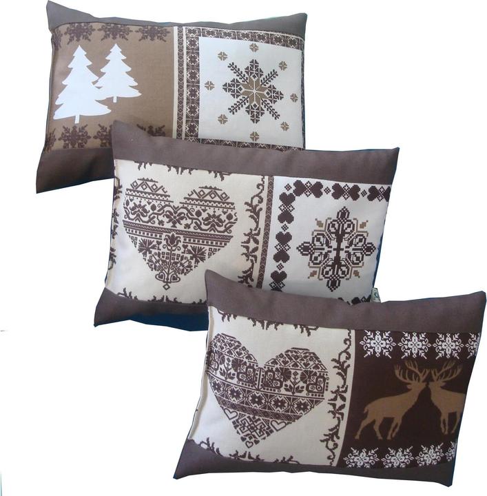 Image du produit Himmelgrün Kirschkernkissen Winterwald (30 x 22 cm)