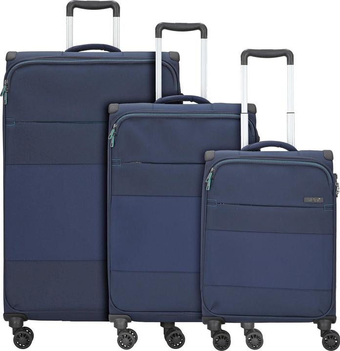 Actual product image D&N Travel Line 9004 4-wheel suitcase set 3 pcs. (204 l, XL (from 140l))
