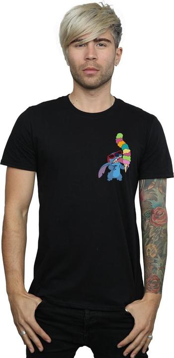 Image du produit Disney - T-shirt LILO AND STITCH ICE CREAM - Homme (S)