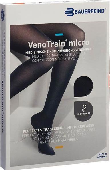 Immagine prodotto Veno Train MICRO A-G KKL2 M normal/short geschlossene Fussspitze schwarz Haftband Spitze norma (M)