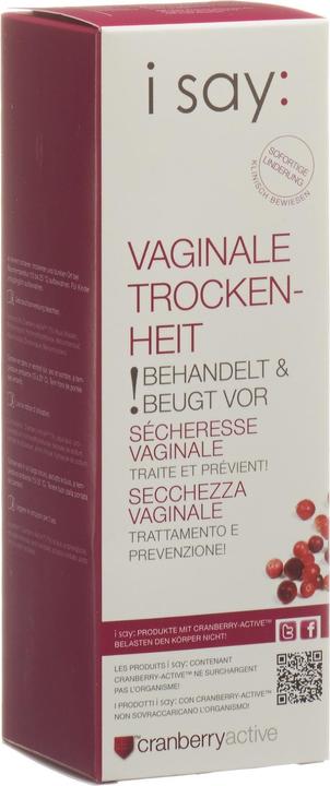 Produktbild isay Vaginale Trockenheit Gel mit Cranberry (75 ml, Intimgel)