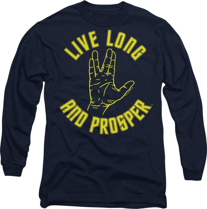 Actual product image Unisex Adult Live Long Hand T-Shirt (XXL)