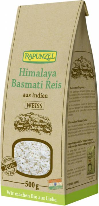 Produktbild Rapunzel Basmati Reis weiss Original (500 g)